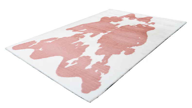 tappeto planeo - Coniglio Animale 500 Rosa / Bianco