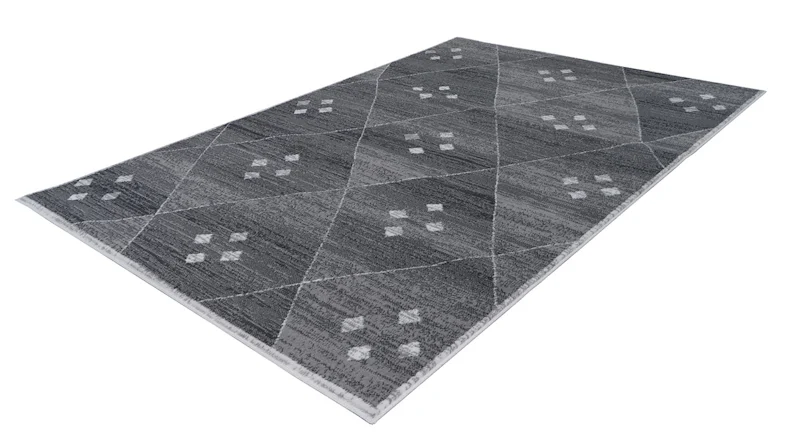 tapis planeo - Vancouver 510 gris / blanc 200 x 290 cm