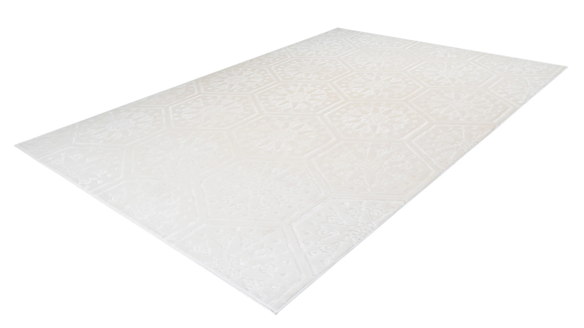 tappeto planeo - Monroe 200 bianco 80 x 300 cm