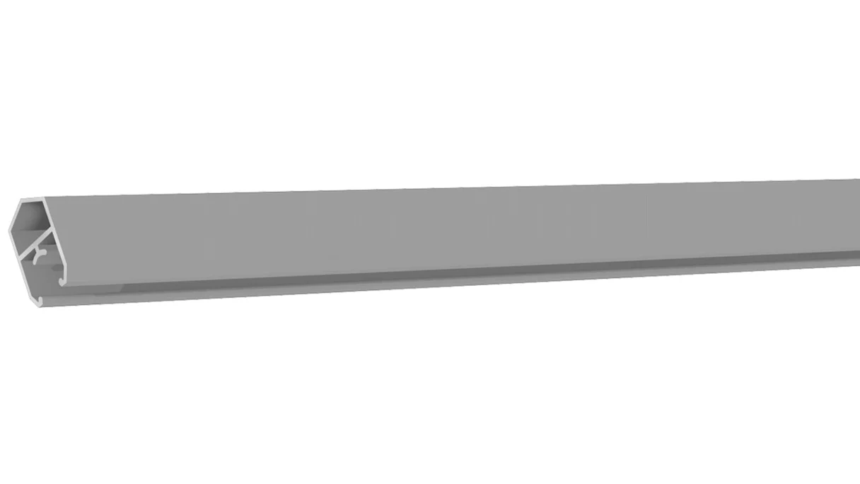 planeo Gardence Strong - Profil d'extrémité gris argent 180cm