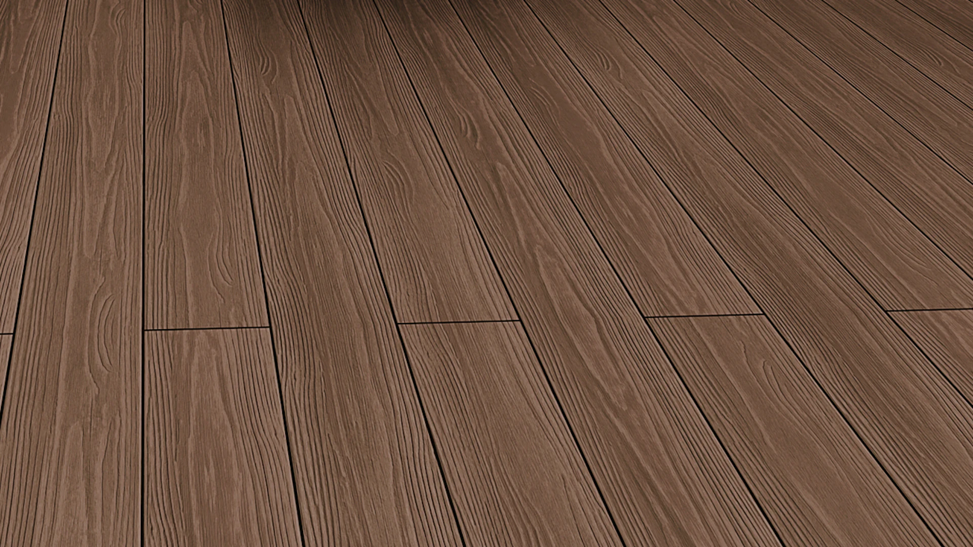 planeo set completo Autentica plancia solida Co-Ex texture legno Cumaru