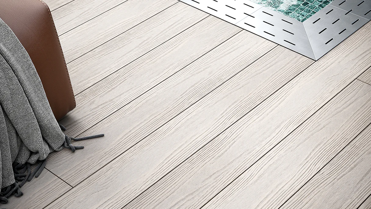 planeo Autentica solid plank Co-Ex Thermo pine 5m - wood texture