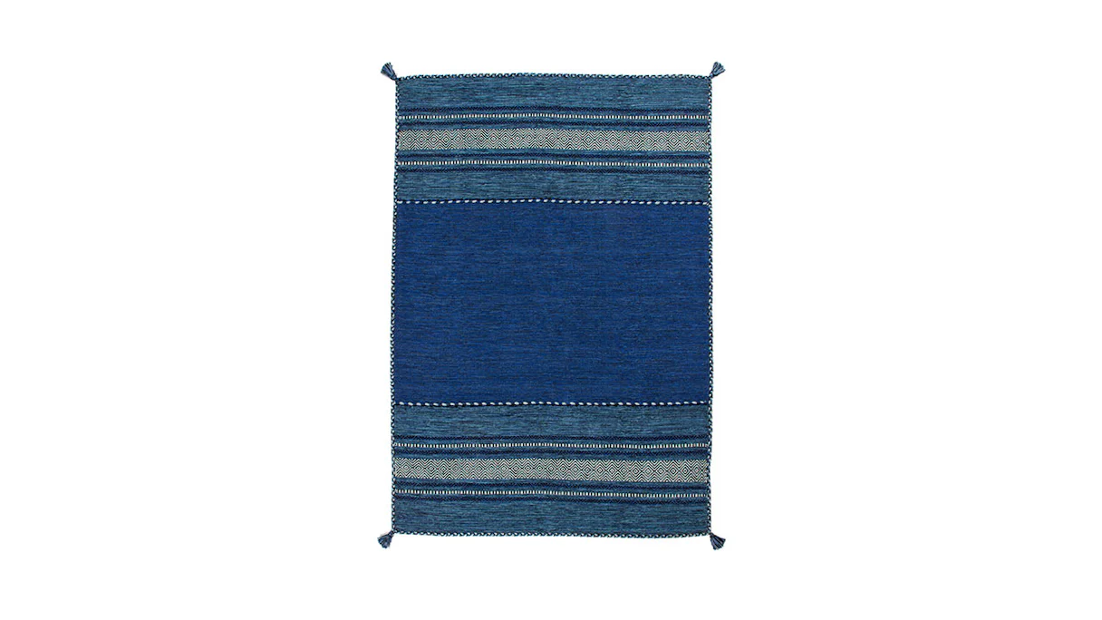planeo Teppich - Alhambra 335 Blau 160 x 230 cm