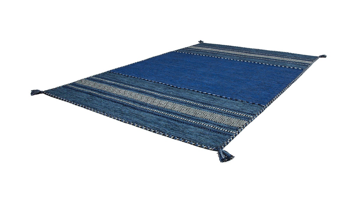planeo Teppich - Alhambra 335 Blau 120 x 170 cm