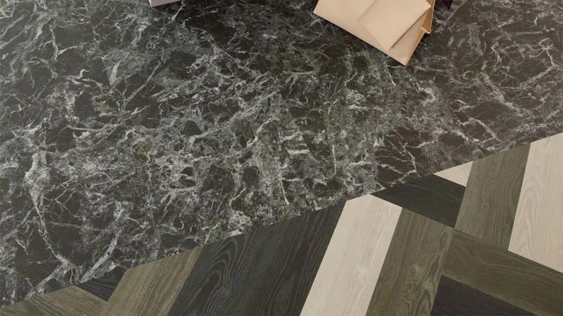 Forbo Allura Materiale 55 Vinile adesivo - Marmo di bosco (636784DR5_con)