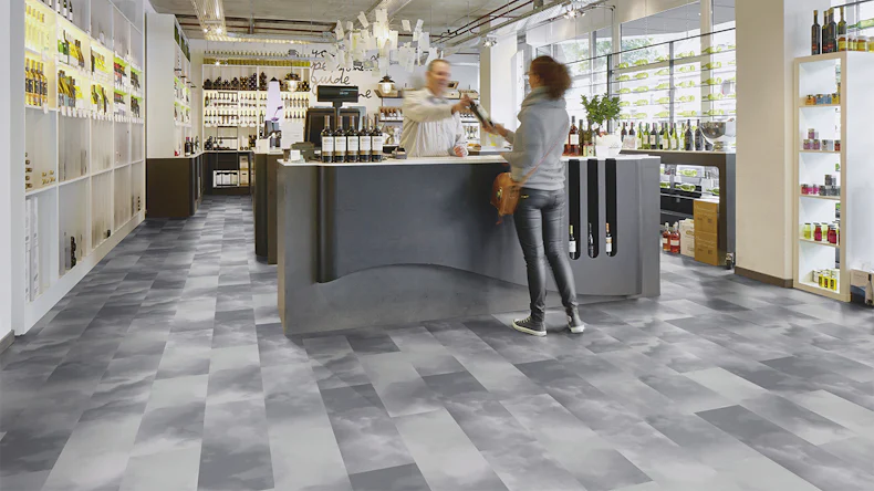 Forbo Allura Material 70 Adhesive Vinyl - Blue Clouds 750 x 250 mm (63849DR7)