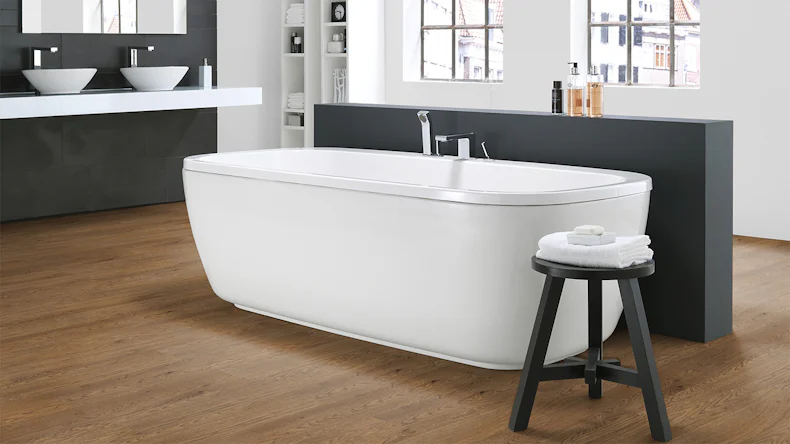 Vinile adesivo Forbo Allura Wood 40 - Rovere elegante ambrato 1200 x 200 mm (60068DR4)