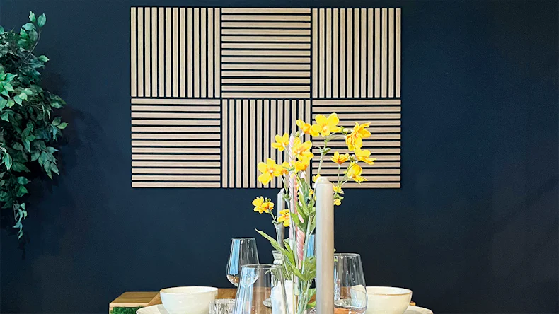 planeo Akustikpaneel - MixWall Timber Solid Althea Oak 52 x 52 cm | Echtholzfurnier MDF (PLMW-10311C)