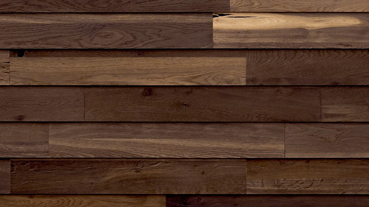 Rivestimenti per pareti in legno planeo Woodwall Easyfix - rovere antico