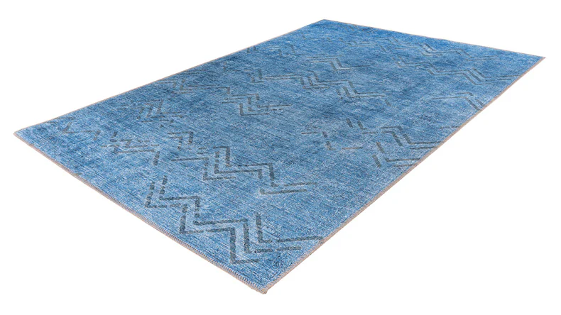 tapis planeo - Antique 325 Bleu 160 x 230 cm