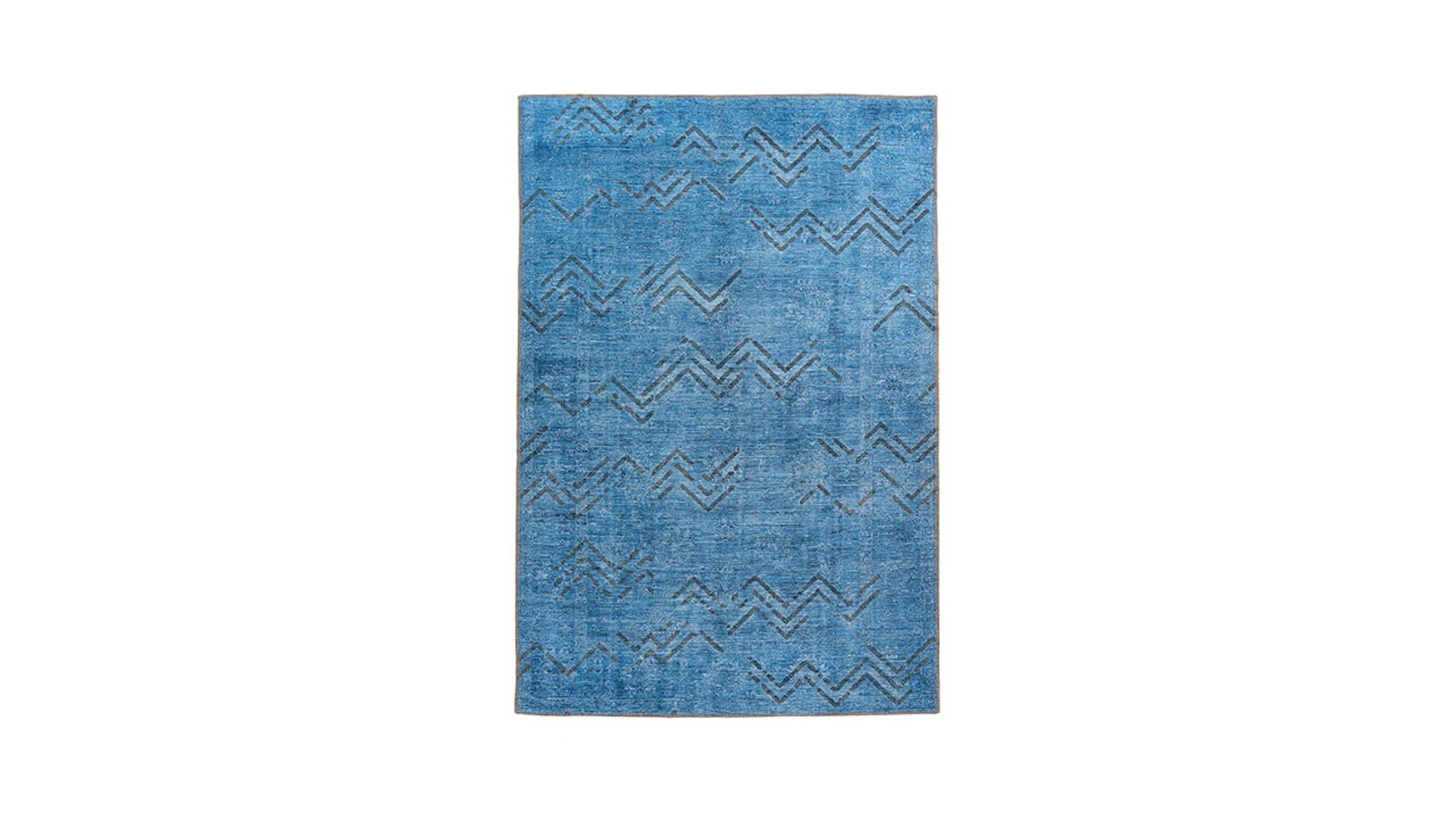 planeo Teppich - Antique 325 Blau 80 x 150 cm