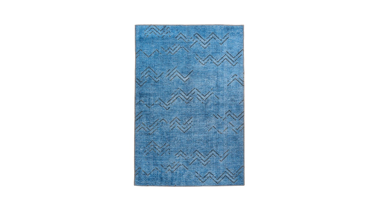 planeo Teppich - Antique 325 Blau 200 x 290 cm