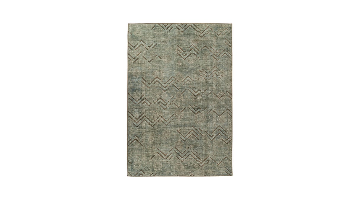 planeo Teppich - Antique 325 Khaki 80 x 150 cm