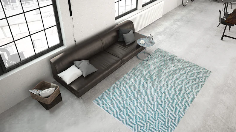 planeo Teppich - Aperitif 310 Türkis 160 x 230 cm