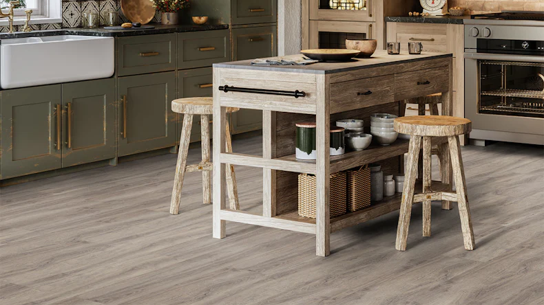 Gerflor Klick Vinyl - Virtuo 30 Rigid Acoustic Baita Taupe | Trittschalldämmung integr. (39141026)