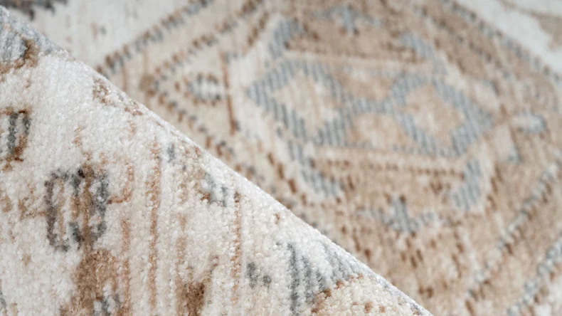 planeo Teppich - Baroque 1100 Beige 80 x 150 cm