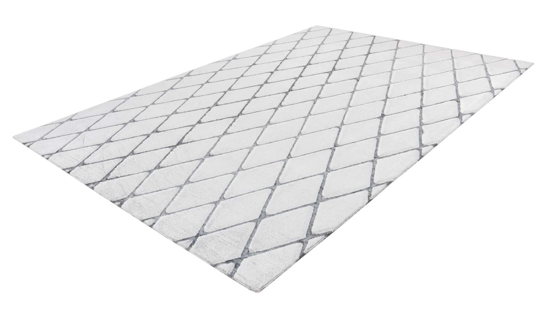 tappeto planeo - Vivica 225 bianco / antracite 80 x 150 cm
