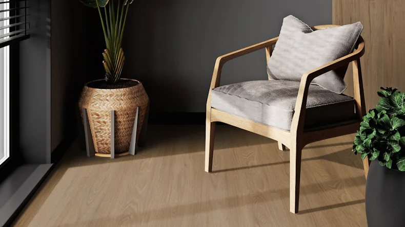 Gerflor Klebevinyl - Virtuo 55 EIR Blomma Brown | Synchronprägung (38981461)