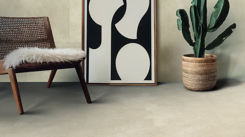 Gerflor Klebevinyl - Creation 55 Bloom Uni Cream