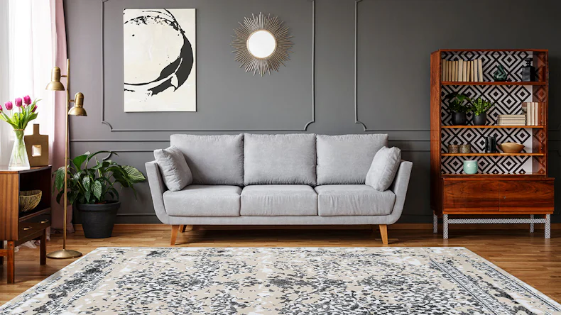 tapis planeo - Broadway 600 gris 120 x 170 cm