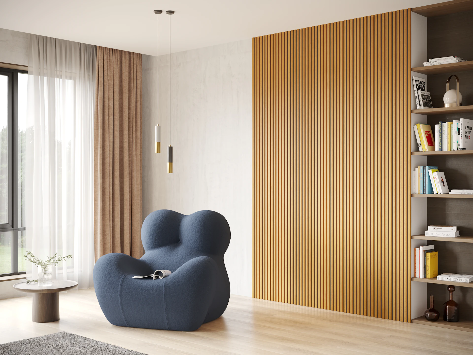 planeo Acoustic wall panel ISO - oak natural oiled 240x60 cm