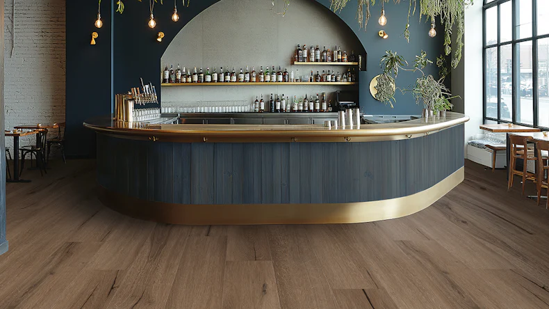 Gerflor Klick Vinyl Rigid - Creation 40 Clic Acoustic Cedar Dark Brown | Trittschalldämmung integr. (61311605)