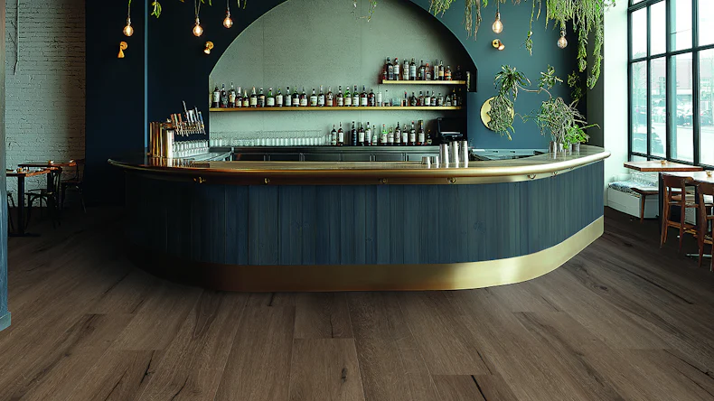 Gerflor vinyle à coller - Creation 55 Cedar Dark Brown