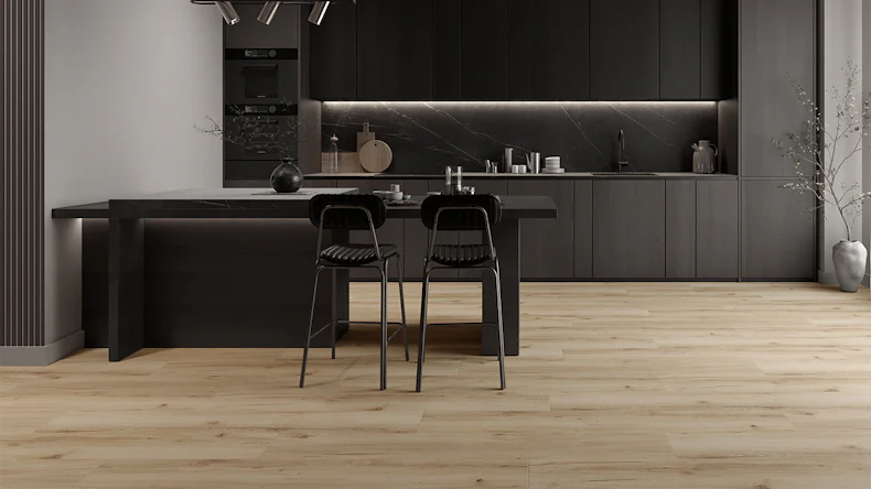 planeo Vinyle à clipser WPC - PUREtec MAX 50 EIR Classic Light Oak | Isolation phonique intégrée (RP-A50-6)