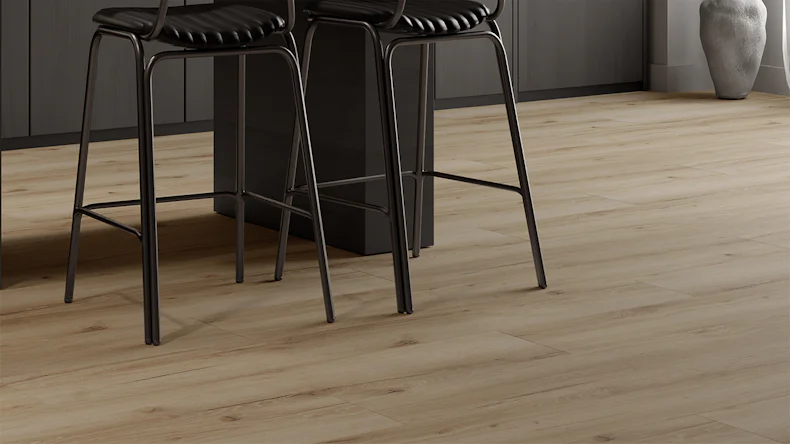 planeo Vinyle à clipser WPC - PUREtec MAX 50 EIR Classic Light Oak | Isolation phonique intégrée (RP-A50-6)