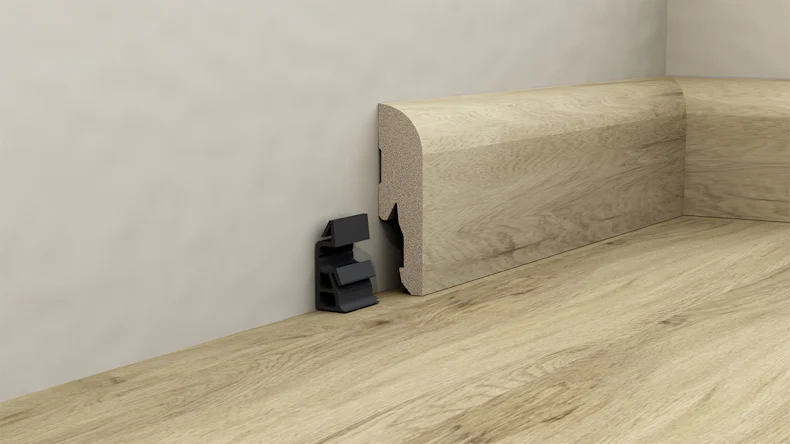 Gerflor fixing clip for MDF skirting boards - 30 pcs (59480001)