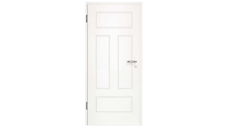 porta interna planeo laccata 2.0 - Corado 9010 laccato bianco 2110 x 735 mm DIN R - cerniera rotonda RSP 3-t