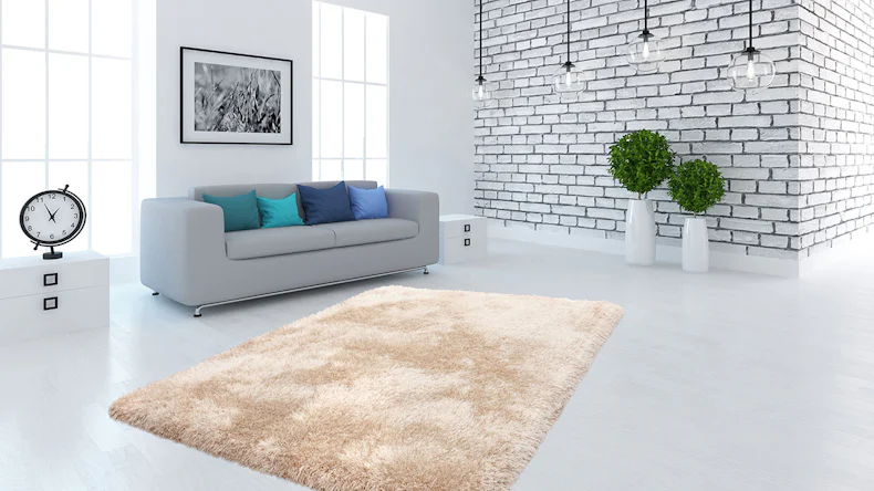 planeo Teppich - Cosy 210 Champagner