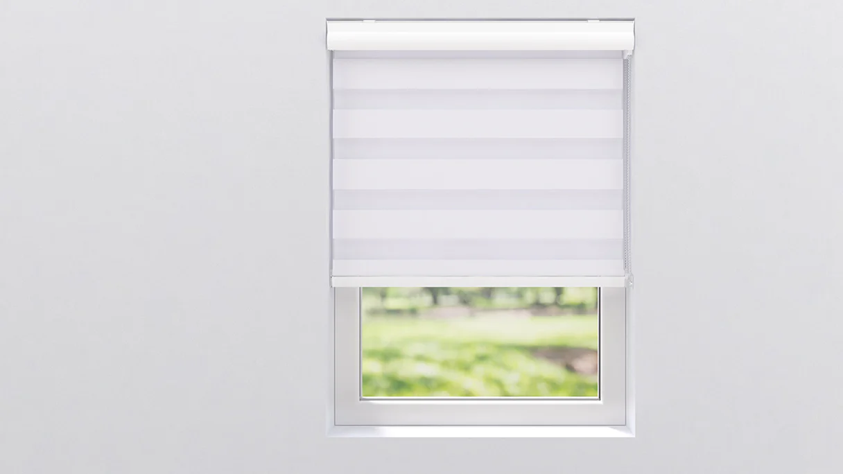 planeo double roller blind 28mm TL head profile - white