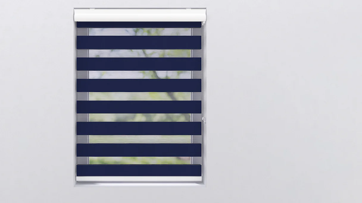 planeo double roller blind 28mm TL head profile - Blue