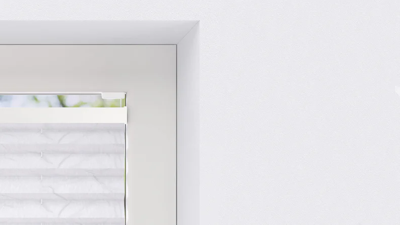 planeo Plissee 20mm TL VS - Weiss 40 x 130 cm
