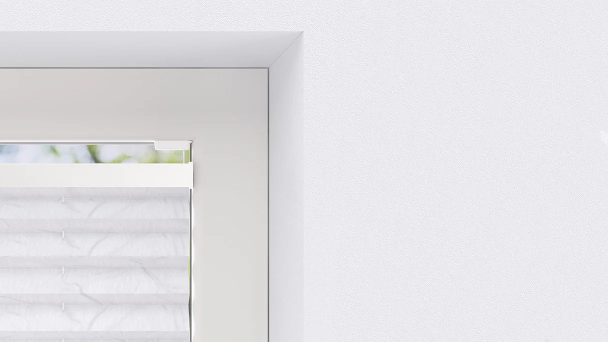 planeo pleated blind 20mm TL VS - white