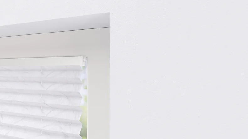 planeo Plissee 20mm TL VS - Weiss 75 x 220 cm