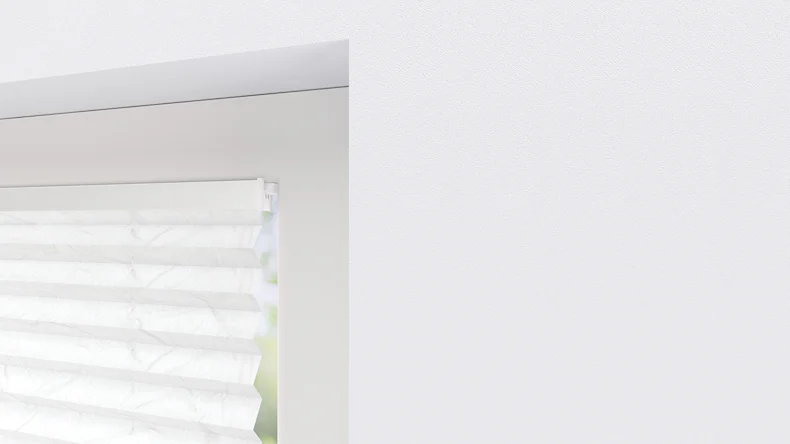 planeo Plissee 20mm TL VS - Schneeweiss 70 x 130 cm