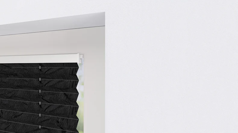 planeo Plissee 20mm TL VS - Anthrazit 110 x 130 cm