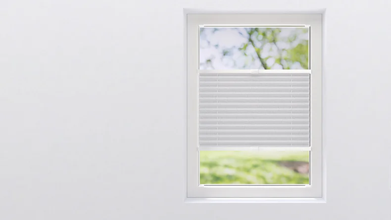 planeo Wabenplissee 25mm VD VS - Weiss