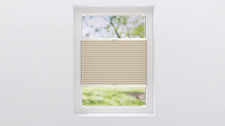 planeo Wabenplissee 25mm VD VS - Sand 40 x 130 cm