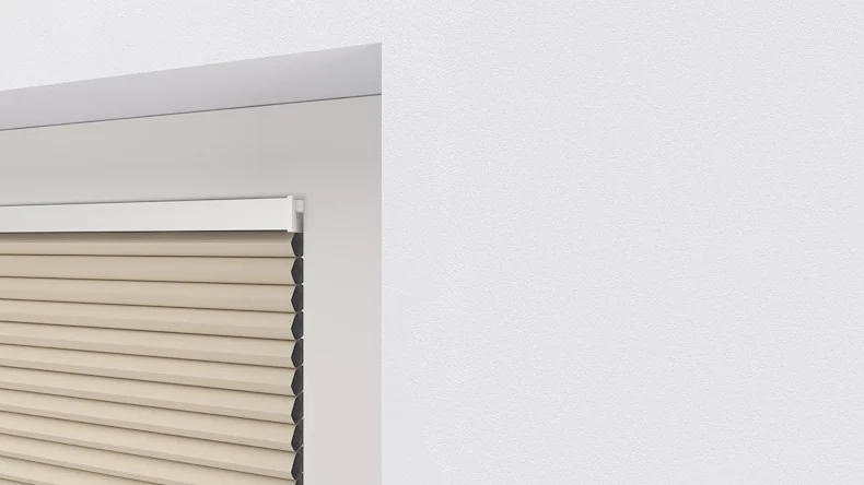 planeo Store plissé en nid d'abeille 25mm VD VS - Sable