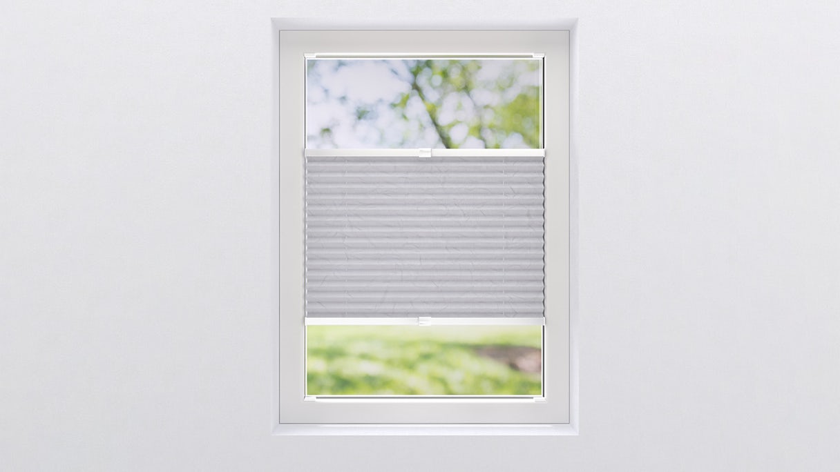 planeo honeycomb pleated blind 20mm TL VS - snow white 100 x 130 cm