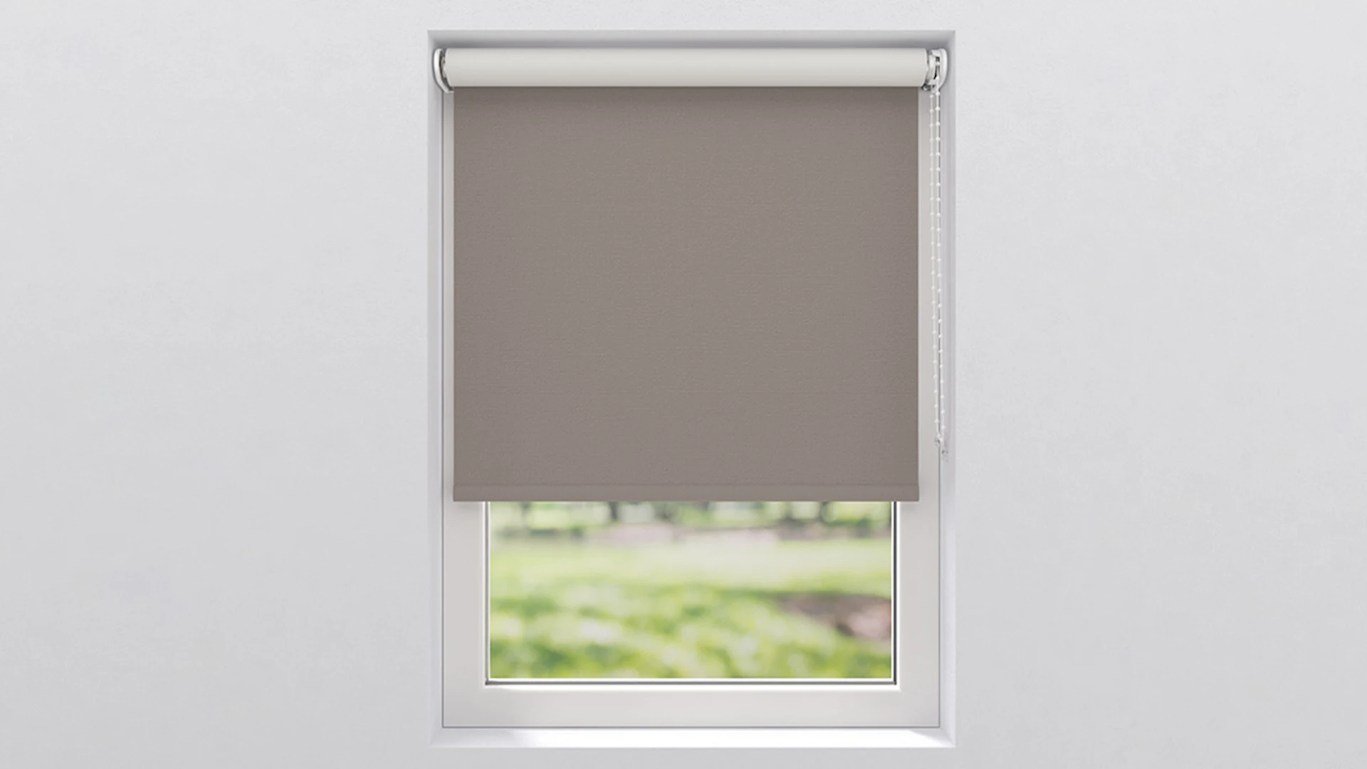 planeo roller blind 25mm VD - cement 80 x 190 cm