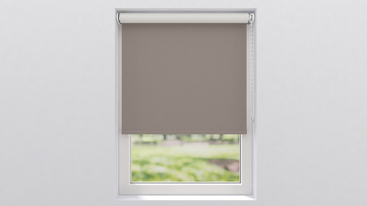 planeo roller blind 25mm VD - cement 90 x 190 cm