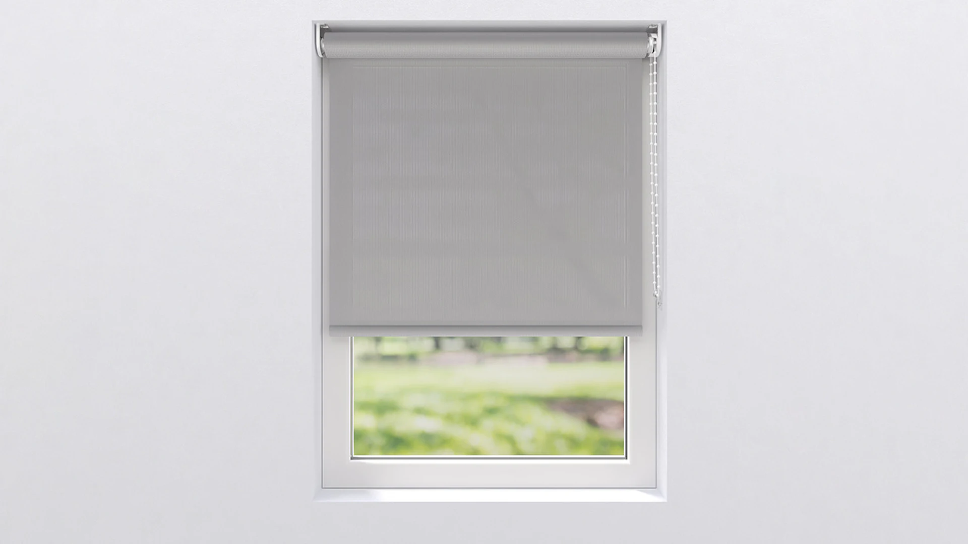 planeo roller blind 25mm TL Screen - silver 140 x 190 cm