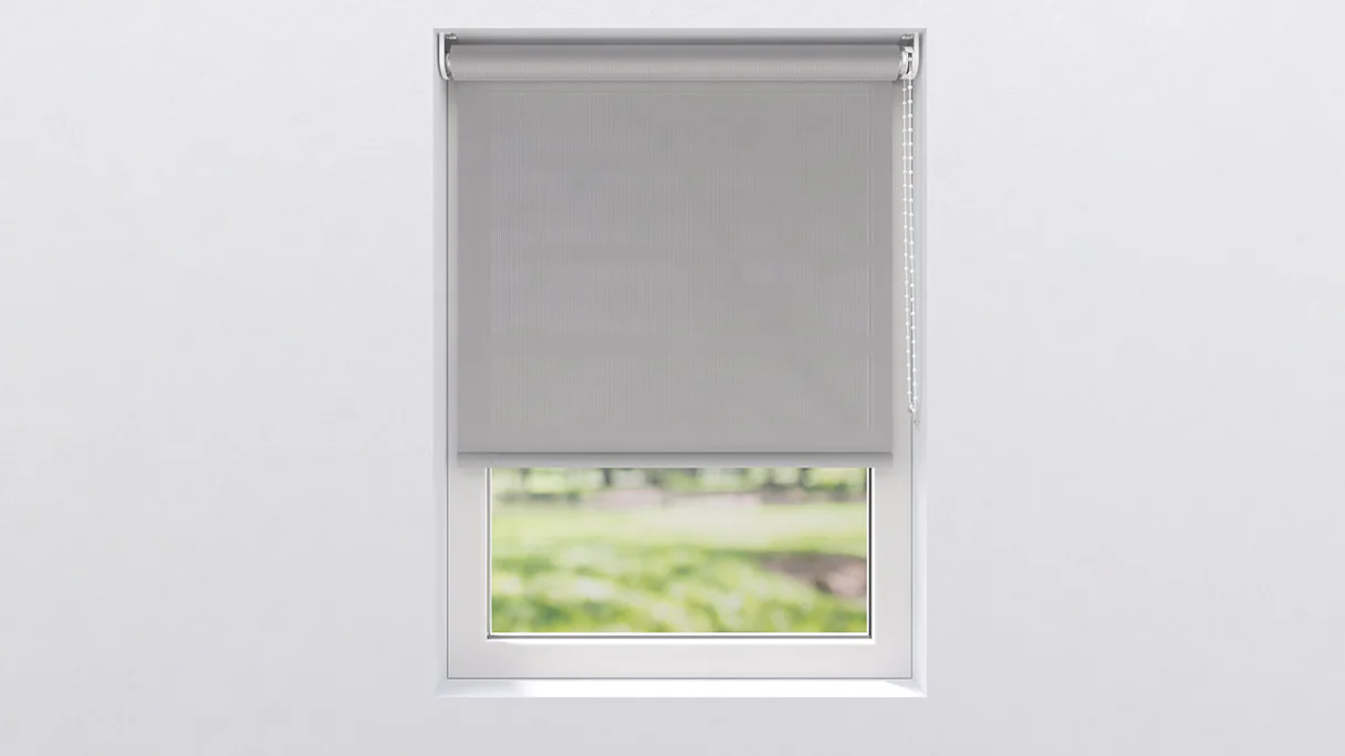 planeo roller blind 25mm TL Screen - silver 100 x 190 cm