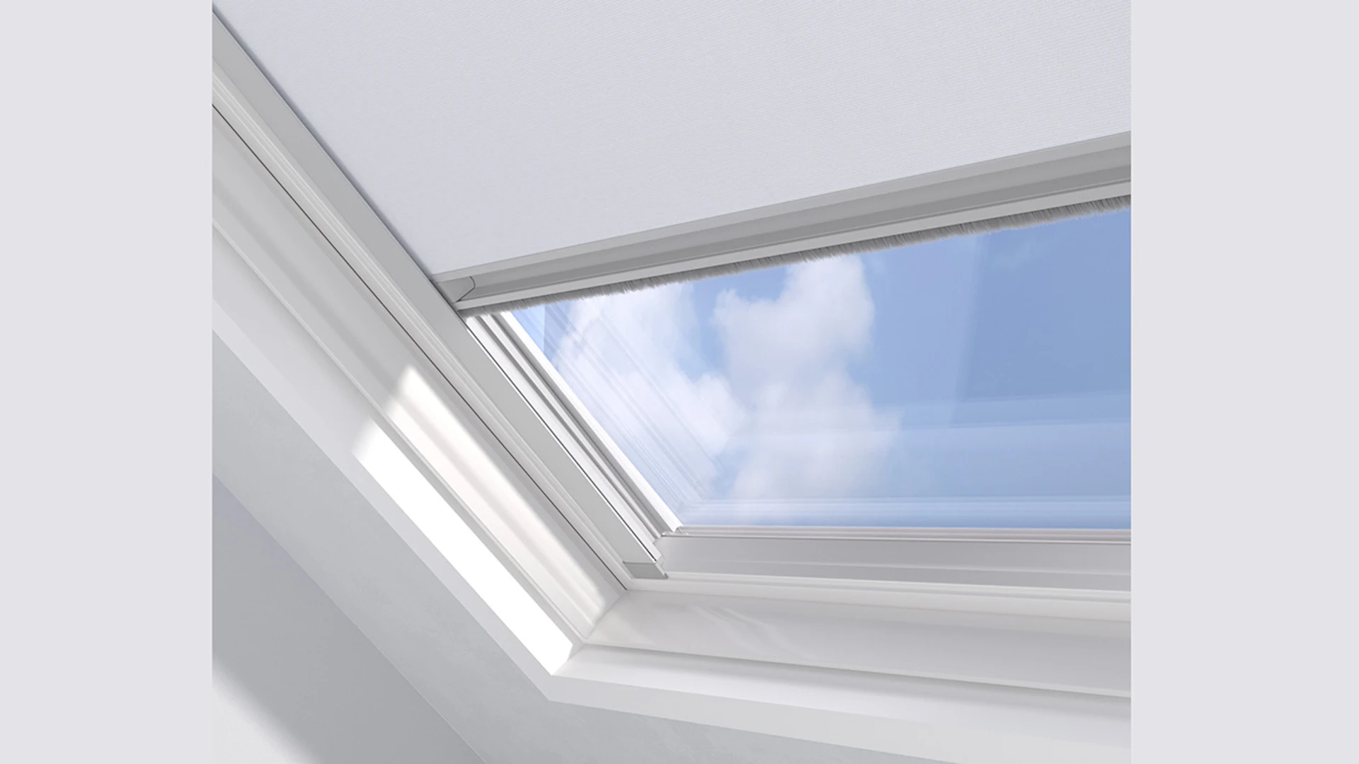 planeo Dachfenster Rollo P10 - White 77,5 x 136,2 cm
