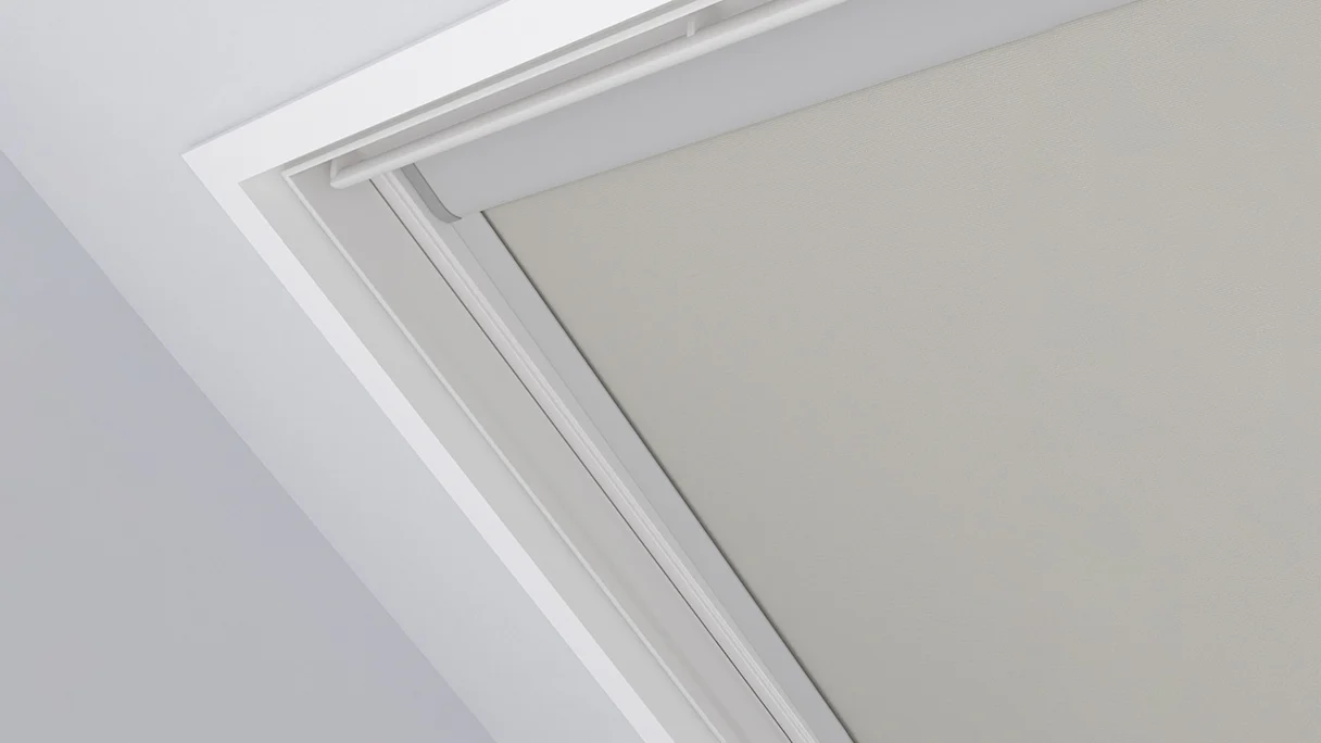 planeo Dachfenster Rollo UK04 - Beige 117,3 x 79,5 cm