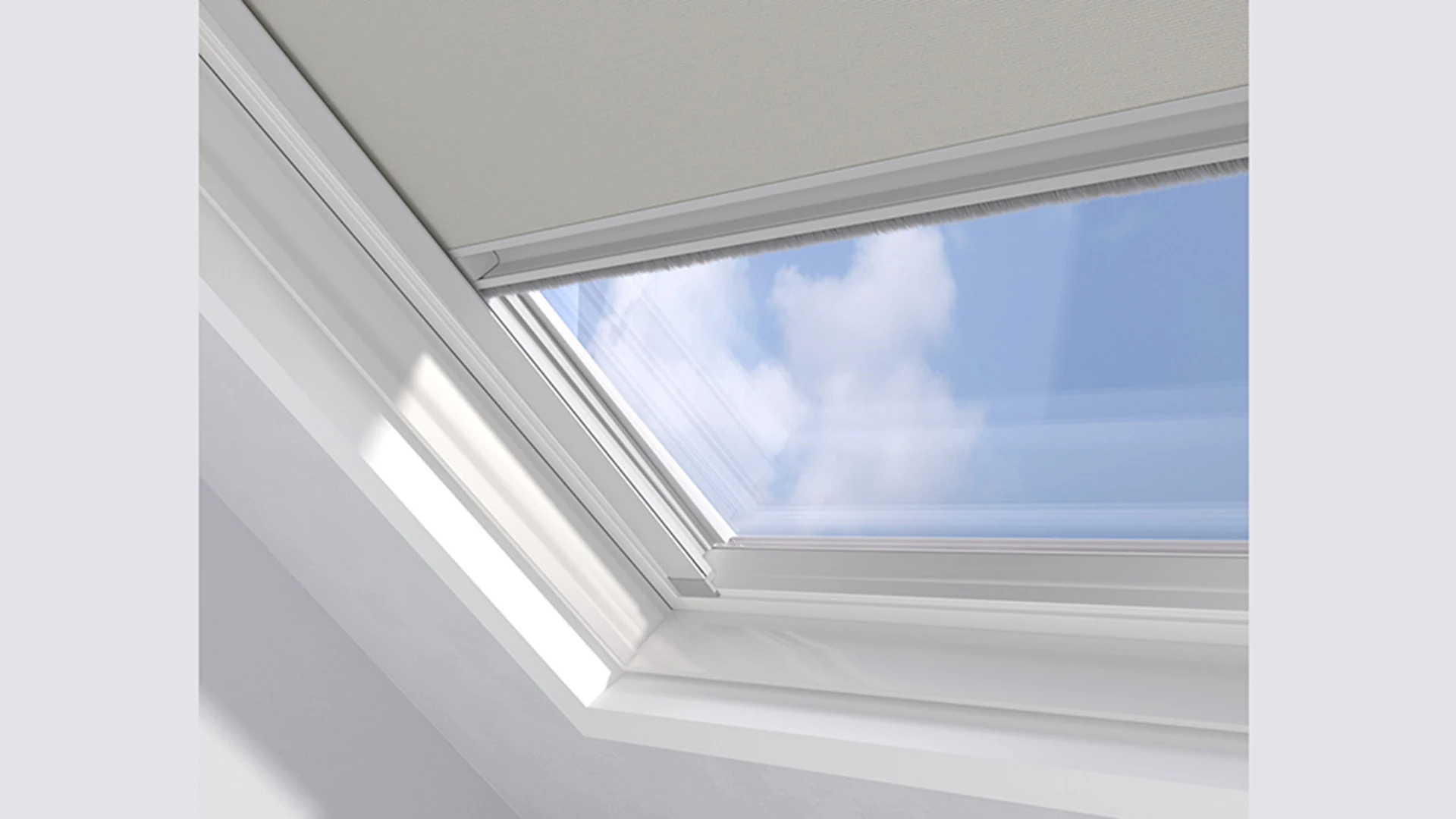 planeo Dachfenster Rollo C04 - Beige 38,3 x 74 cm